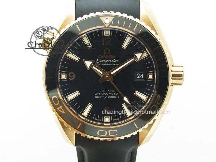 0103 De Ville MK 1:1 Best Edition SS Black Dial On Black Leather Asian Seagull T1701 (Sec@6) Unisex 8243